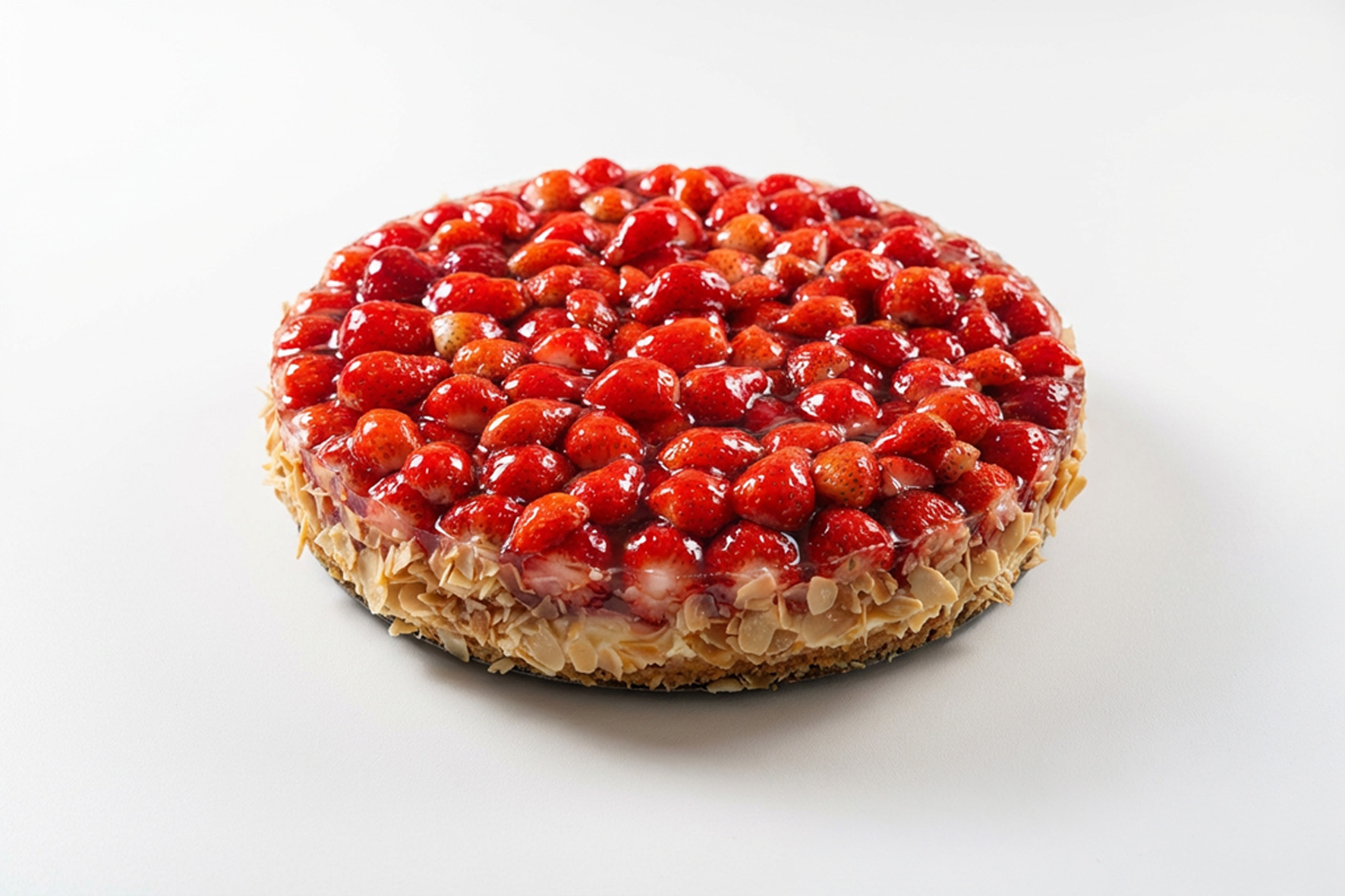 Erdbeerkuchen ganz