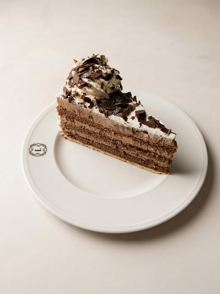 Schokoladen Sahnetorte Stück